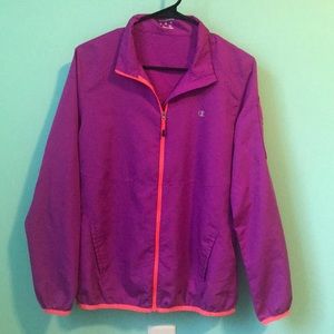 Magenta champion windbreaker